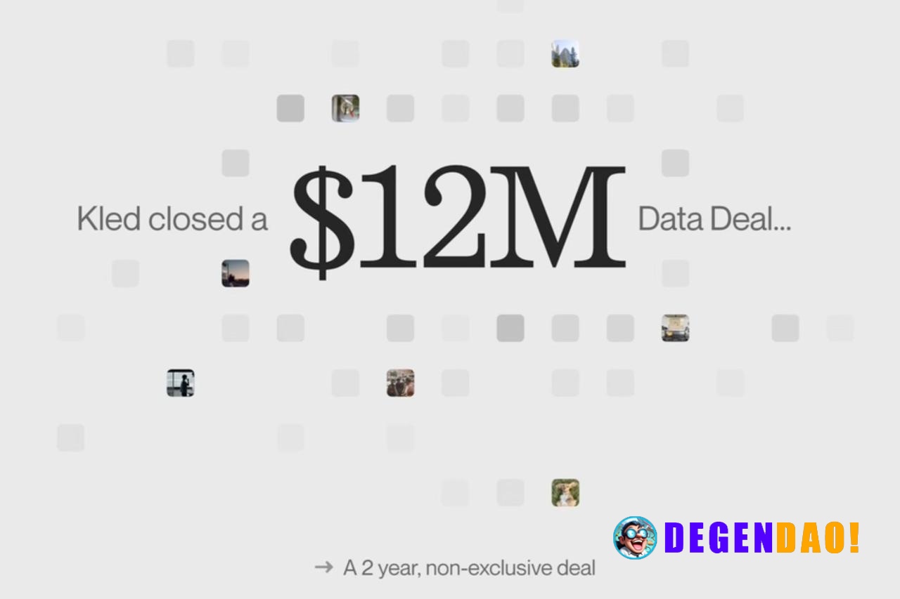 Kled AI Signs $12M Non-Exclusive Data Deal > The two-year non-exclusive deal marks Kled's first path to profitability, a...
