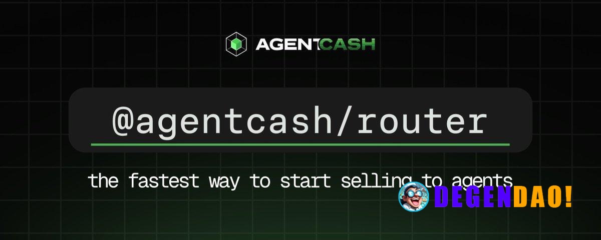 How to Sell to Agents: Introducing AgentCash Router - Fast Way to Ship an API on x402 & MPP > AgentCash/Router is a pack...
