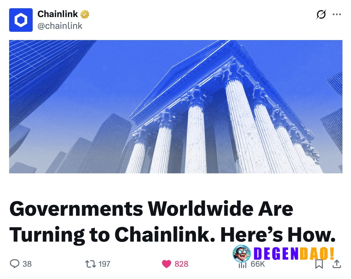 Chainlink brings U.S. government macroeconomic data onchain for the first time – Link Chainlink partnered with the U.S. ...