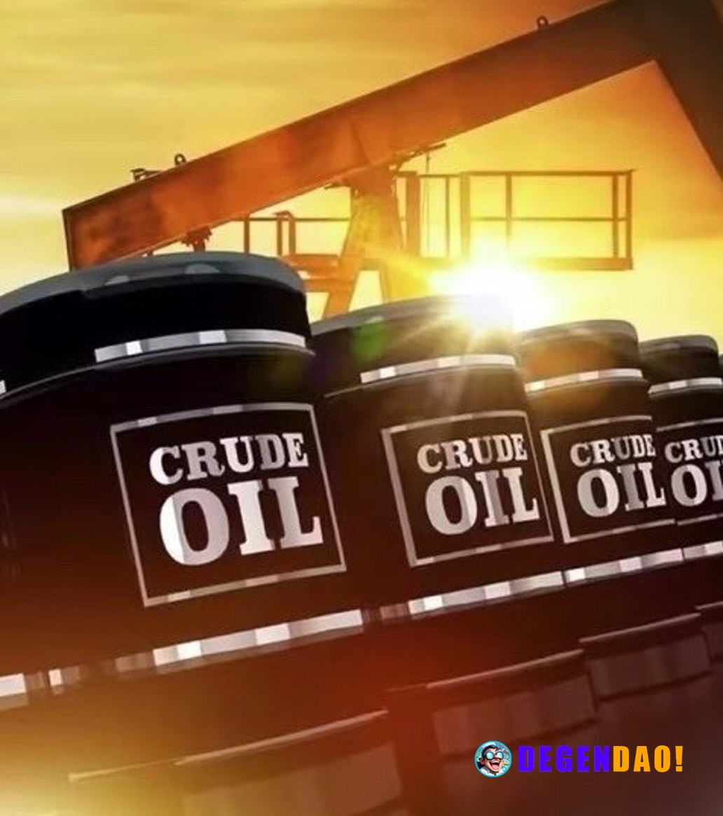 JUST IN: Brent crude oil surges above $95 for the first time in six weeks. _ 〽️ Crypto Pulse 👉 @degendaoinfo