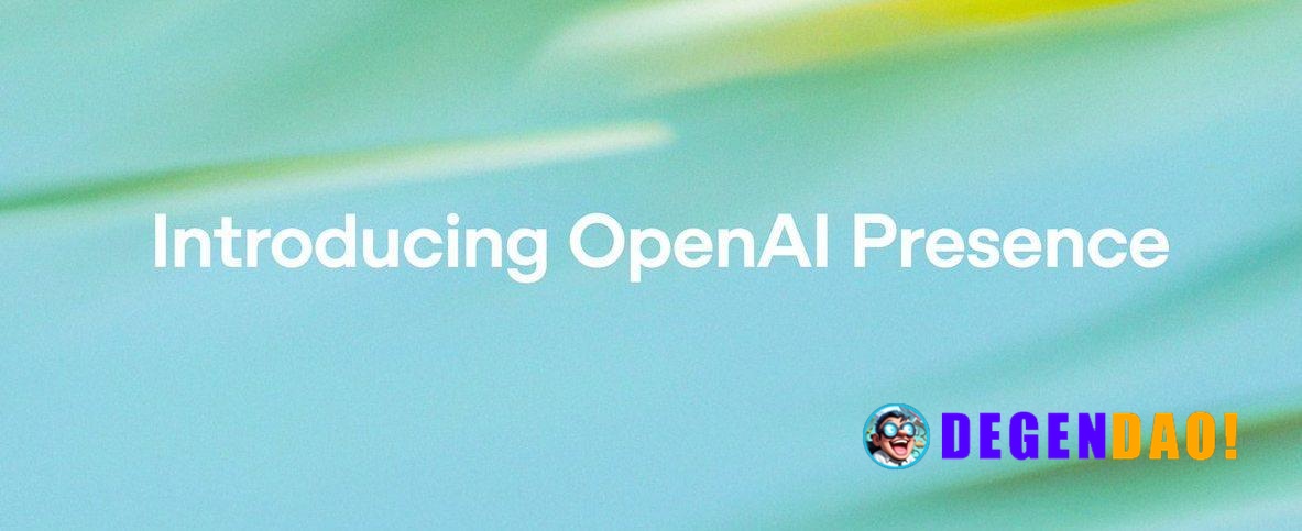 OpenAI Presence: A Proven Enterprise Product for Putting AI Agents to Work Across Customer and Internal Workflows. > Ope...