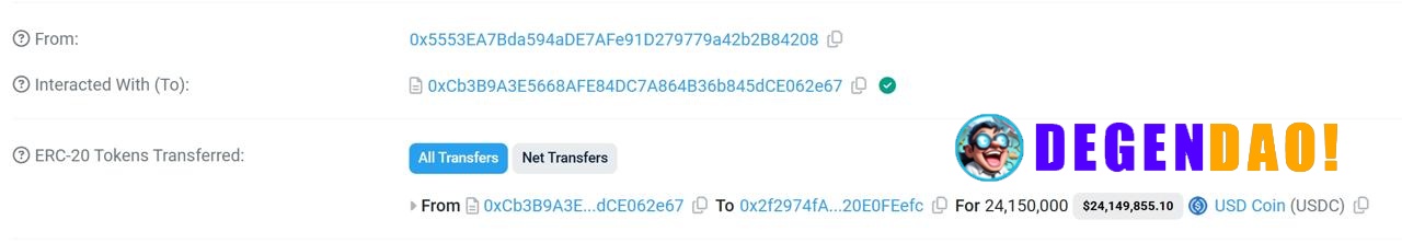 🚨 ALERT: Blockaid detected a ~24.15M $USDC exploit on AFX, a third-party bridge protocol on Arbitrum. Offchain Labs co-f...