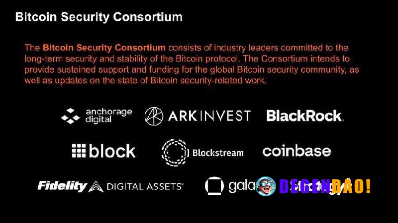 Leading Financial Institutions and Bitcoin Companies Launch Bitcoin Security Consortium > Nine institutions including Bl...