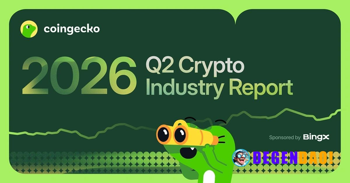 Coingecko’s 2026 Q2 Crypto Industry Report > Total Crypto Market Cap Fell -12.6% in 2026 Q2, Ending June at $2.1T > Stab...
