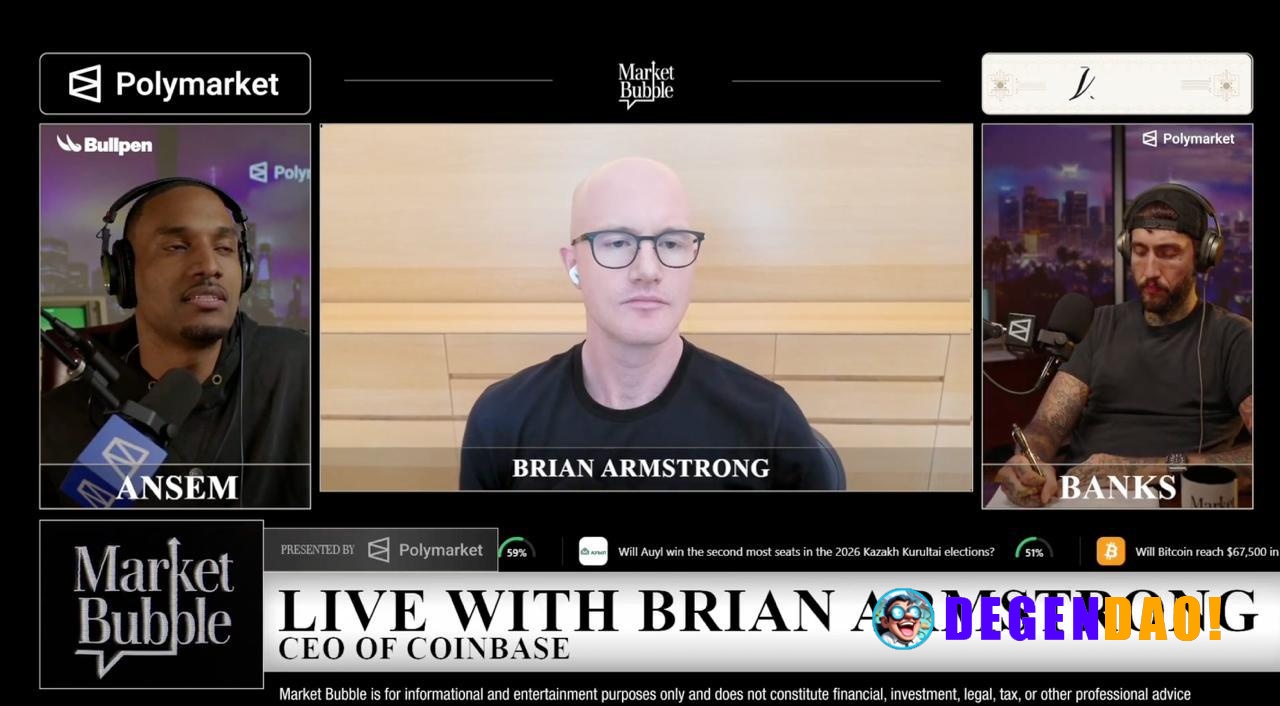 Ansem Interview with Brian Armstrong Brian on Why He Got Into Crypto > “I initially got into crypto thinking this is goi...