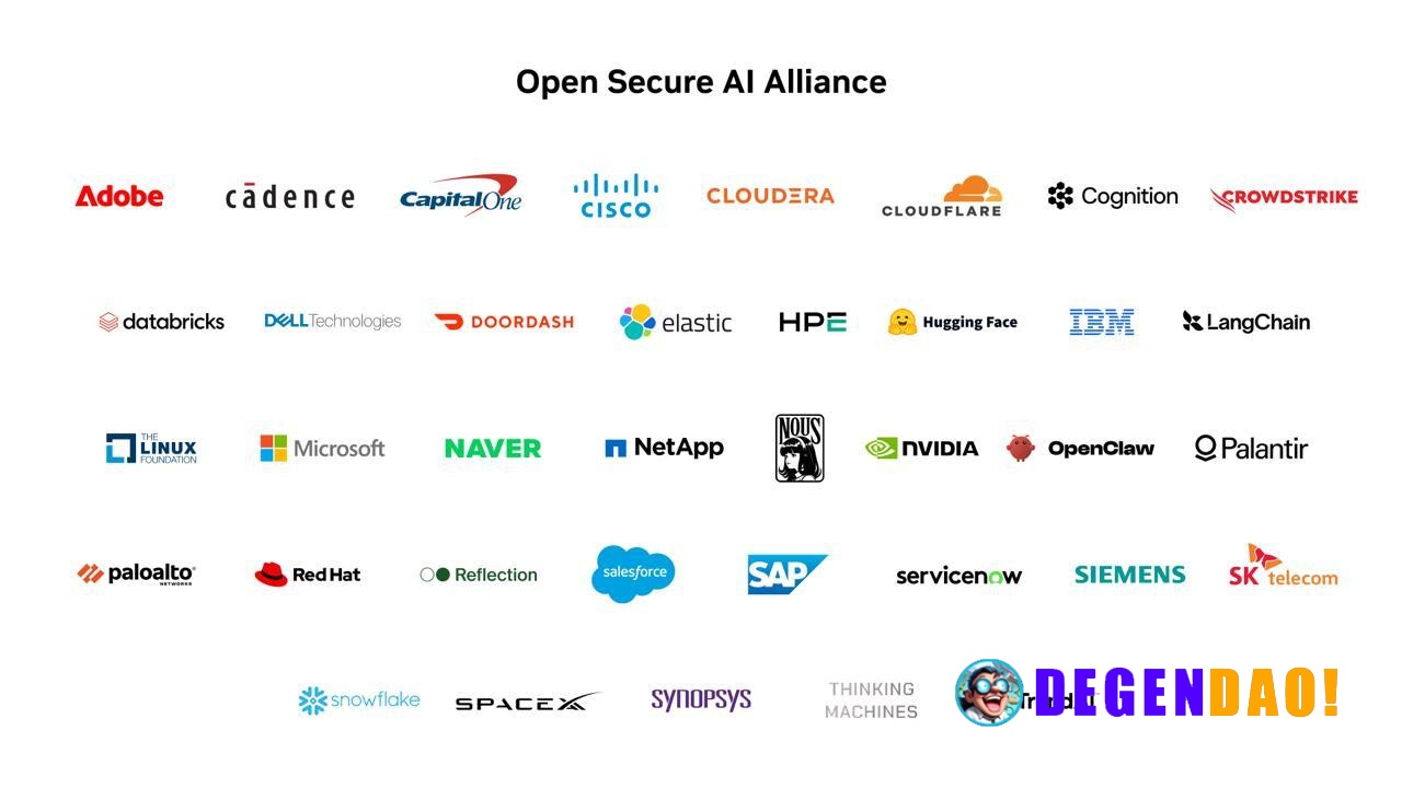 Nvidea introduces the Open Secure AI Alliance > NVIDIA with industry leaders are forming new Open Secure AI alliance to ...