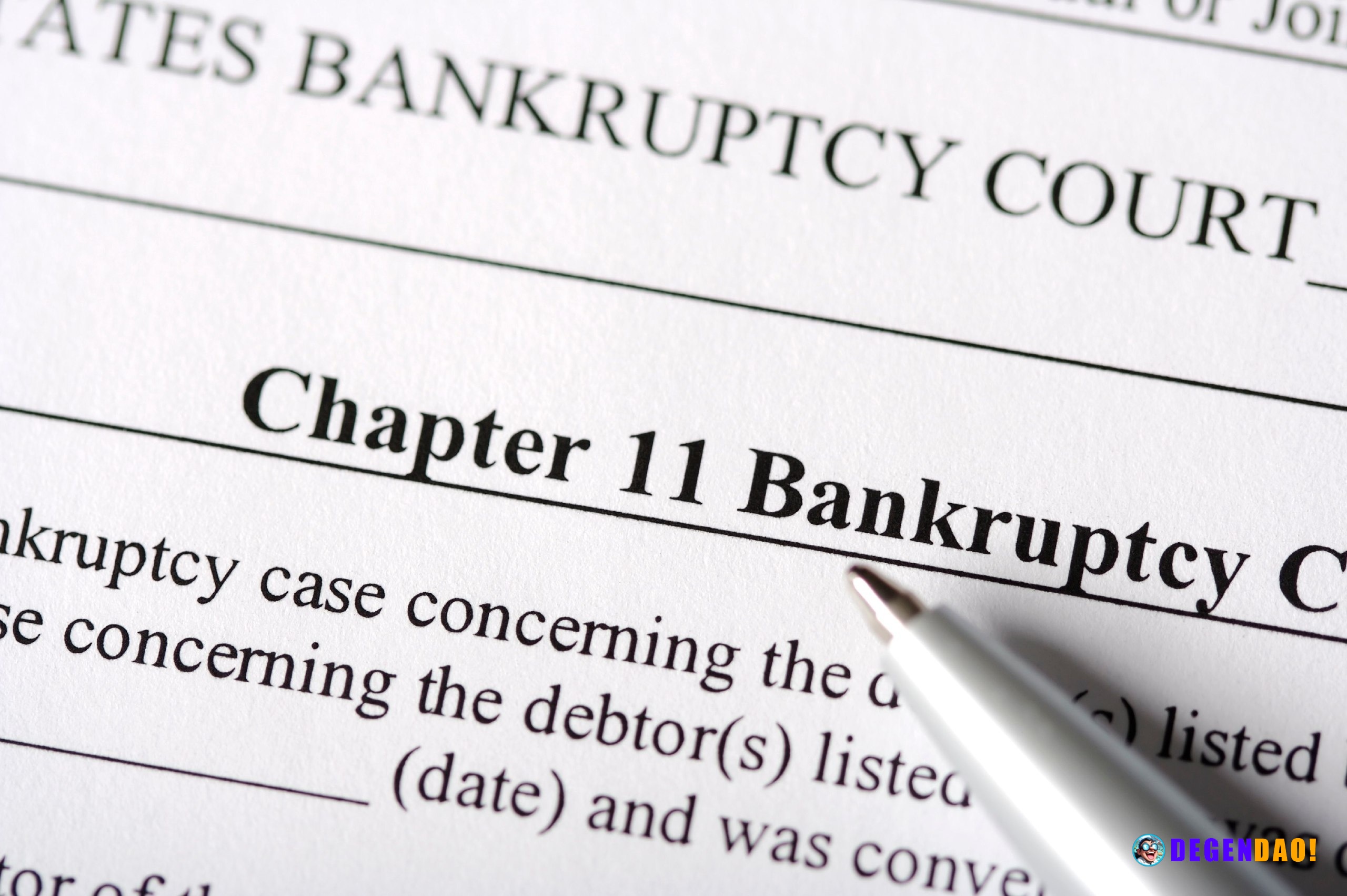 Cloud data firm Storj files for Chapter 11, extending a week of crypto failures. Token slides 16% The decentralized data...