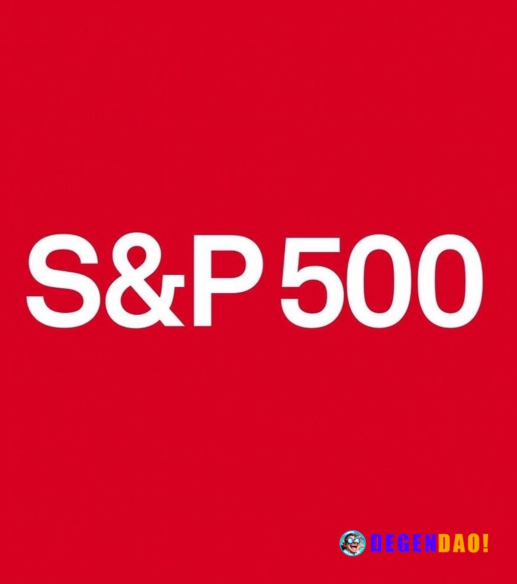 JUST IN: S&P 500 erases all gains and turns negative. _ 〽️ Crypto Pulse 👉 @degendaoinfo