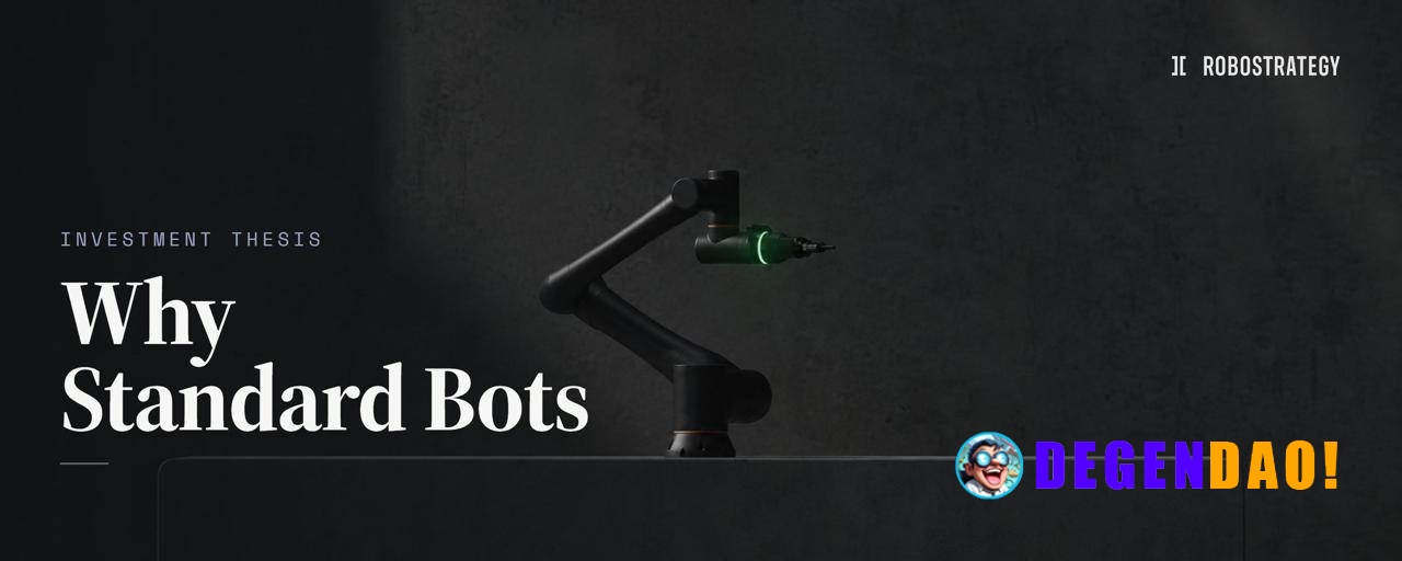 RoboStrategy Leads Standard Bots' $200M Series C at a $1 Billion Valuation

> Standard Bots is built to reinvent the rob